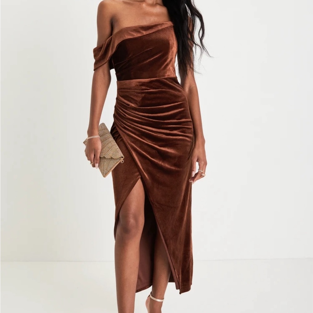 Lulu’s suede dress